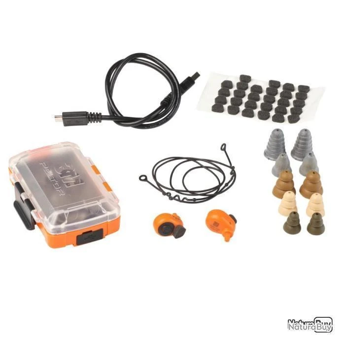 KIT DE PROTECTION AUDITIVE PELTOR EEP-100 ORANGE 4 KIT DE PROTECTION AUDITIVE PELTOR EEP-100 ORANGE – Image 2