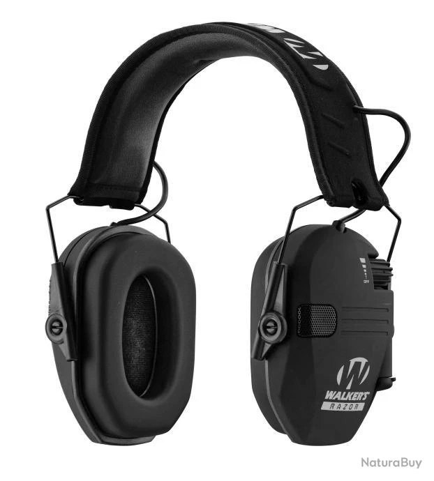 Casques Noir Walker's Razor 2 GWP-RSEM 4 Casques Noir Walker's Razor 2 GWP-RSEM – Image 2